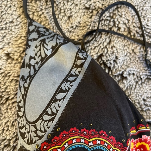 Bohemian Style Silk Dress - P/XS - Picture 7 of 7